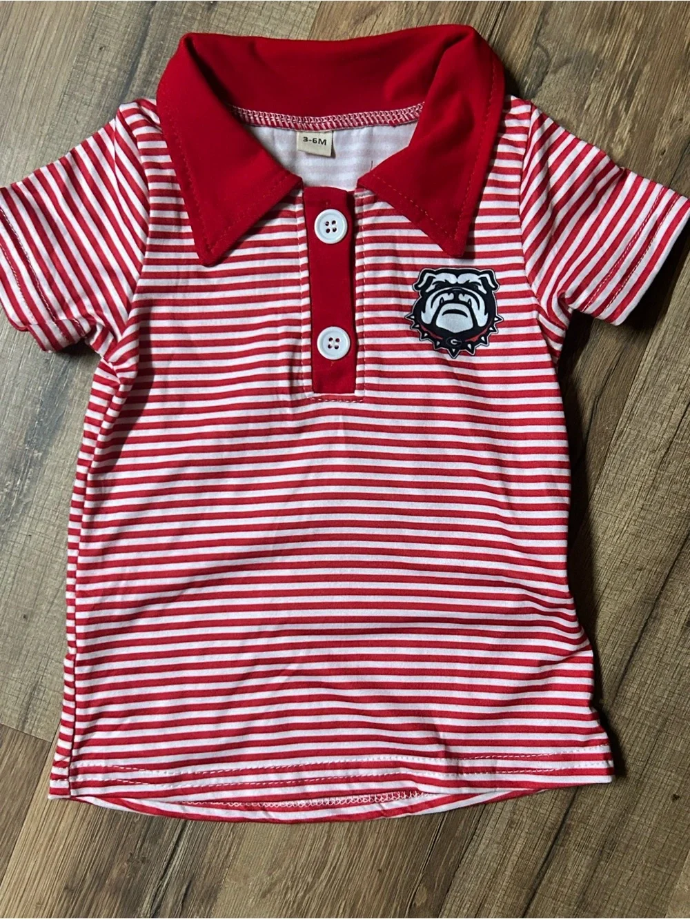 Boutique Baby Georgia Bulldogs Short Outfit Set 3-6m UGA